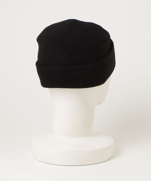 Carhartt(カーハート)の「Carhartt WIP/カーハートダブリューアイピー ビーニー ダブル STRATUS HAT LOW ストラタスハットロー I025741(ニットキャップ/ビーニー・メンズ・ブラック・FREE)」の6枚目の写真