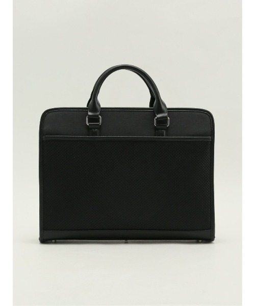 TAKA-Q（タカキュー）の「【2WAY A4対応】タカキュー ブロックチェック ブリーフバッグ（ビジネスバッグ・メンズ・ブラック・ONESIZE）」の7枚目の写真