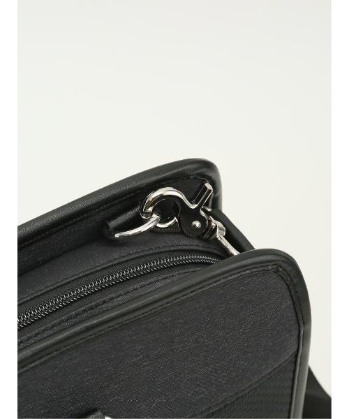 TAKA-Q（タカキュー）の「【2WAY A4対応】タカキュー ブロックチェック ブリーフバッグ（ビジネスバッグ・メンズ・ブラック・ONESIZE）」の11枚目の写真