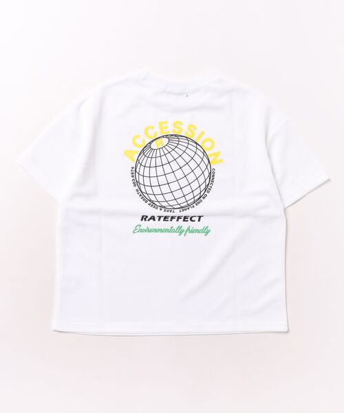 A BAG OF CHIPS(アバッグオブチップス)の「RAT EFFECT/ラットエフェクト キッズ 水陸両用UVカットラッシュガード Tシャツ(Tシャツ/カットソー・キッズ・ホワイト/ブラック系その他/ブラック/オフホワイト・160cm/130cm/170cm/150cm/140cm)」の7枚目の写真