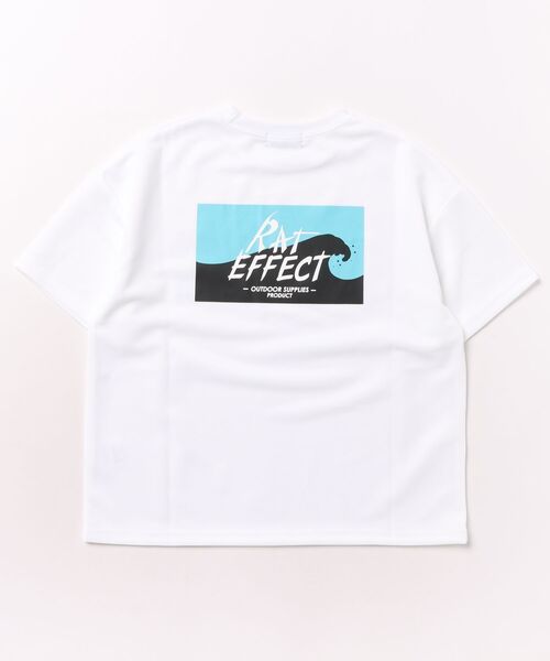 A BAG OF CHIPS(アバッグオブチップス)の「RAT EFFECT/ラットエフェクト キッズ 水陸両用UVカットラッシュガード Tシャツ(Tシャツ/カットソー・キッズ・ホワイト/ブラック系その他/ブラック/オフホワイト・160cm/130cm/170cm/150cm/140cm)」の8枚目の写真