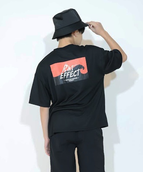 A BAG OF CHIPS(アバッグオブチップス)の「RAT EFFECT/ラットエフェクト キッズ 水陸両用UVカットラッシュガード Tシャツ(Tシャツ/カットソー・キッズ・ホワイト/ブラック系その他/ブラック/オフホワイト・160cm/130cm/170cm/150cm/140cm)」の3枚目の写真