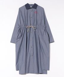 Vivienne Westwood | オーガニックコットンタイプライター　カラーリブシャツドレス(ワンピース)