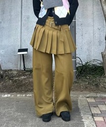 forget-me-nots（フォーゲットミーノッツ）の「Forget-me-nots One Tuck Slacks fmn-24aw-p-001（スラックス）」