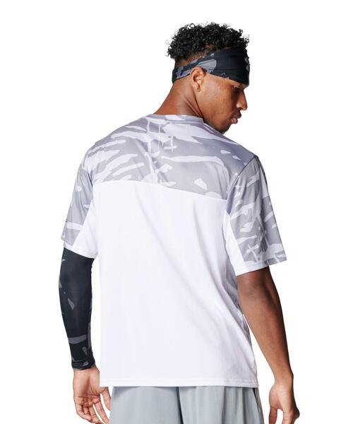 UNDER ARMOUR(アンダーアーマー)の「UAヤード テック ノベルティ ショートスリーブ Tシャツ(ベースボール/メンズ)(Tシャツ/カットソー・メンズ・ホワイト・XL/L/3XL/M/S/2XL)」の2枚目の写真
