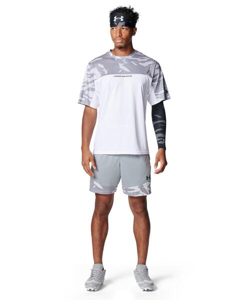 UNDER ARMOUR(アンダーアーマー)の「UAヤード テック ノベルティ ショートスリーブ Tシャツ(ベースボール/メンズ)(Tシャツ/カットソー・メンズ・ホワイト・XL/L/3XL/M/S/2XL)」の3枚目の写真