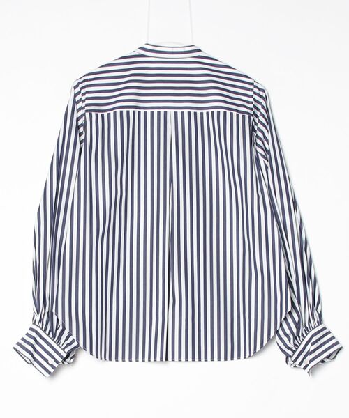 Mackintosh(マッキントッシュ)の「THORNHILL(シャツ/ブラウス・レディース・ホワイト×ネイビー・6)」の8枚目の写真
