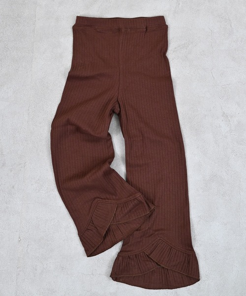 MARKEY'S（マーキーズ）の「フリルリブパンツ（その他パンツ・キッズ・ブルー/レッド/ブラウン・100/120/110/90/150/140/130）」の5枚目の写真
