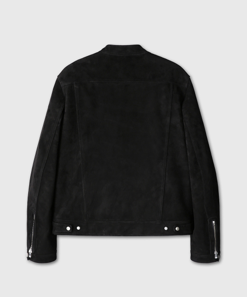 DIVEIN(ダイブイン)の「LOOSED INDIA GOAT SUEDE LEATHER JACKET (BLACK)(ライダースジャケット・メンズ・その他・1/2)」の3枚目の写真