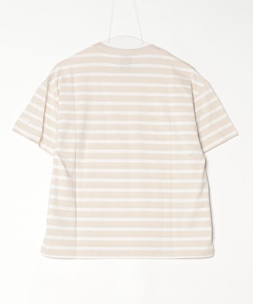 NEW BALANCE(ニューバランス)の「【New Balance×アルペン限定モデル】ニューバランス New Balance シューパッチボーダーTシャツ(Tシャツ/カットソー・レディース・アイボリー・M/S/L/XL)」の14枚目の写真