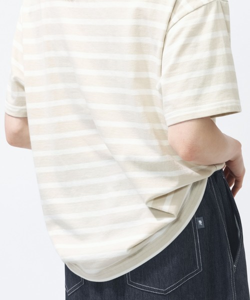 NEW BALANCE(ニューバランス)の「【New Balance×アルペン限定モデル】ニューバランス New Balance シューパッチボーダーTシャツ(Tシャツ/カットソー・レディース・アイボリー・M/S/L/XL)」の11枚目の写真
