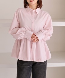 archives | 【ONかわ】バルーンペプラムシャツ(シャツ/ブラウス)