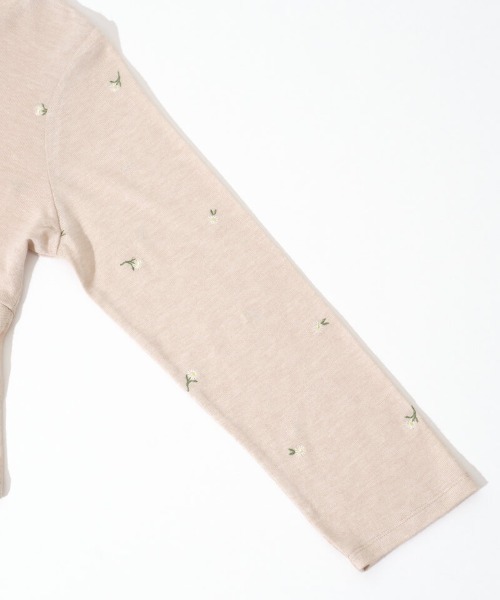 flower（フラワー）の「デイジーカーディガン（カーディガン/ボレロ・レディース・コーラルピンク/アイボリー・FREE）」の9枚目の写真