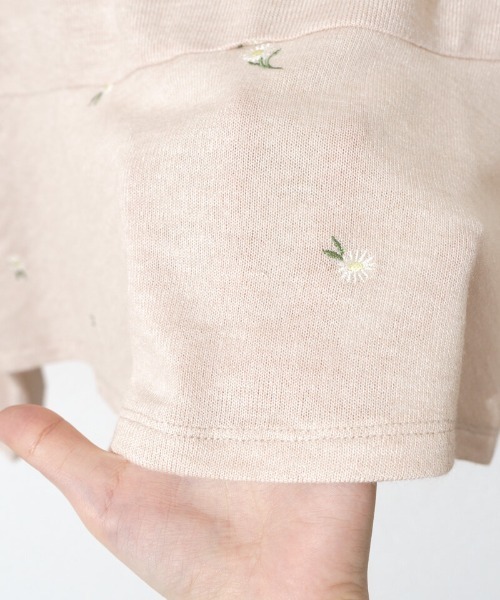 flower（フラワー）の「デイジーカーディガン（カーディガン/ボレロ・レディース・コーラルピンク/アイボリー・FREE）」の11枚目の写真