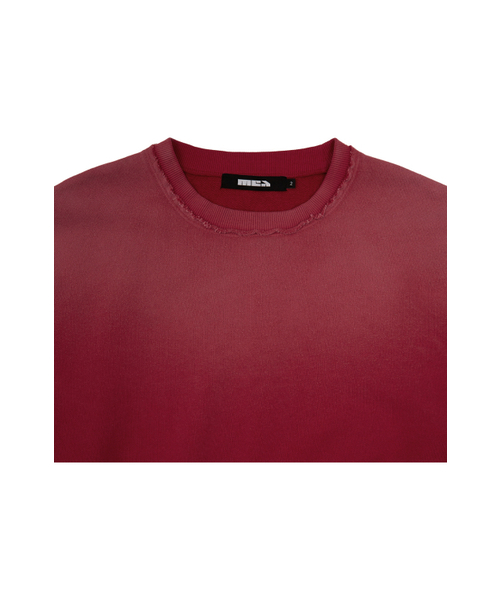 MEA（メア）の「VINTAGE WASHED PATCH SWEATSHIRT [RED]（スウェット・メンズ・その他・2/3）」の3枚目の写真