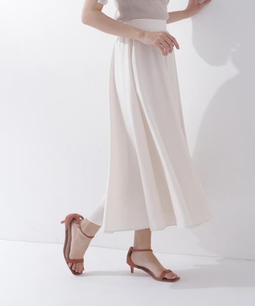 NATURAL BEAUTY BASIC(ナチュラルビューティーベーシック)の「【sweet掲載】◇【ちょうど、いい服】ふんわり春風フレアスカート(スカート・レディース・ベージュ/ネイビー/ラベンダー・LARGE/MEDIUM/SMALL/P/S)」の8枚目の写真