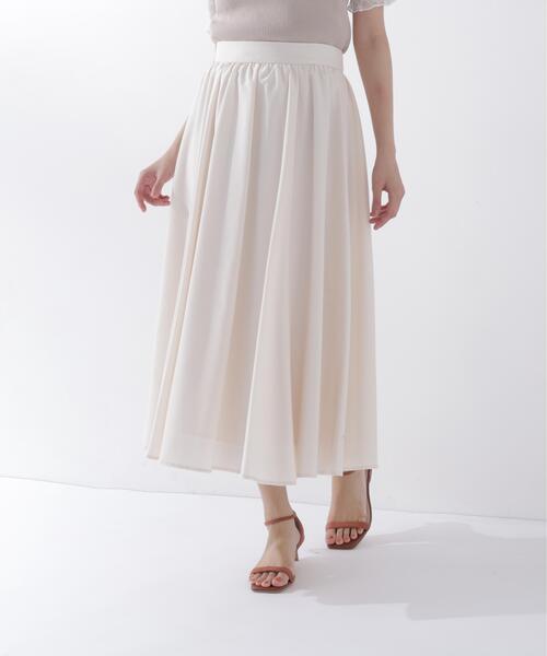 NATURAL BEAUTY BASIC(ナチュラルビューティーベーシック)の「【sweet掲載】◇【ちょうど、いい服】ふんわり春風フレアスカート(スカート・レディース・ベージュ/ネイビー/ラベンダー・LARGE/MEDIUM/SMALL/P/S)」の9枚目の写真