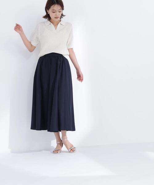 NATURAL BEAUTY BASIC(ナチュラルビューティーベーシック)の「【sweet掲載】◇【ちょうど、いい服】ふんわり春風フレアスカート(スカート・レディース・ベージュ/ネイビー/ラベンダー・LARGE/MEDIUM/SMALL/P/S)」の12枚目の写真