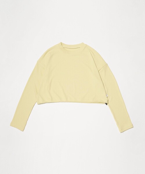 green label relaxing（グリーンレーベルリラクシング）の「ラッシュガード 3セット/ 水着 / キッズ 140cm-150cm（水着・キッズ・イエロー/オフホワイト・150cm/140cm）」の3枚目の写真