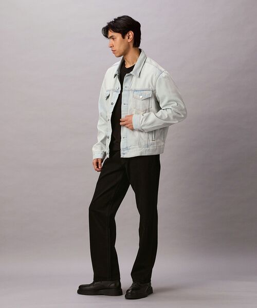 Calvin Klein(カルバン・クライン)の「クラシックトラッカージャケット COOLMAX(デニムジャケット・メンズ・ブルー・M/S/XL/L)」の3枚目の写真