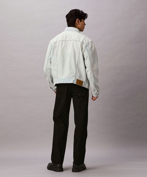 Calvin Klein(カルバン・クライン)の「クラシックトラッカージャケット COOLMAX(デニムジャケット・メンズ・ブルー・M/S/XL/L)」の4枚目の写真