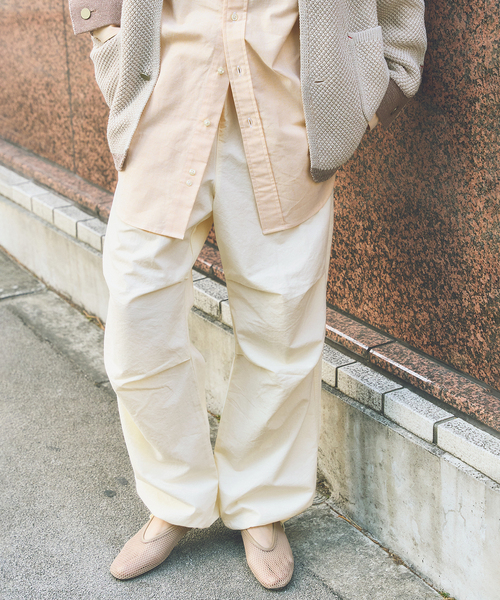 TOP KHAKI/トップカーキ パラシュートパンツ（カーゴパンツ