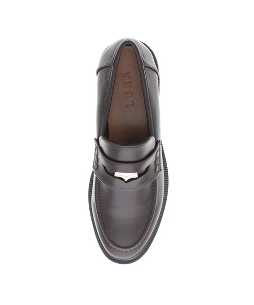 JELLY BEANS(ジェリービーンズ)の「コインローファーマニッシュ(210-62919)JELLY BEANS(ジェリービーンズ)(ローファー・レディース・ダークブラウン/キャメル/ブラック・S/M/L/LL)」の6枚目の写真