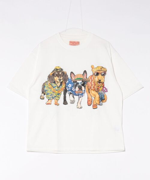 セール】アロハアニマル柄TEE(M1)（Tシャツ/カットソー）｜CORISCO