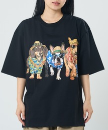 アロハアニマル柄TEE(M1)