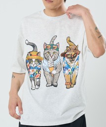 CORISCO（コリスコ）の「アロハアニマル柄TEE(M1)（Tシャツ/カットソー）」