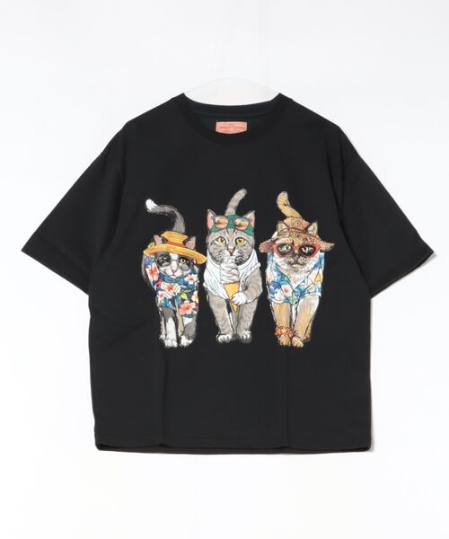 CORISCO(コリスコ)の「アロハアニマル柄TEE(M1)(Tシャツ/カットソー・メンズ・ブラック系1/グレー系1/グレー系2/ホワイト系2/ホワイト系1/ブラック系2/キナリ/オートミール・X-LARGE/LARGE/MEDIUM)」の19枚目の写真