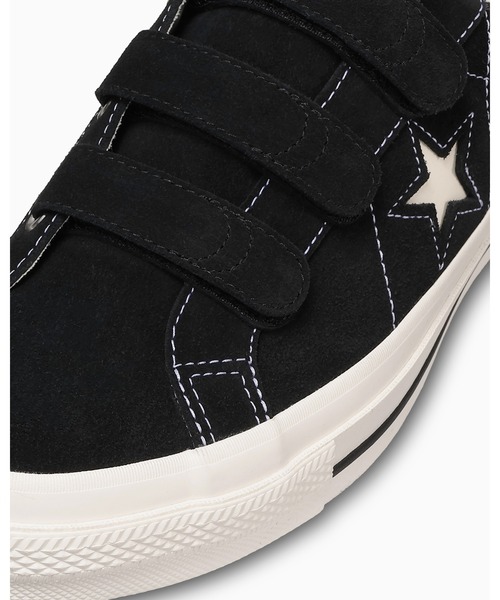 CONVERSE(コンバース)の「ONE STAR SUEDE V-3 / ワンスター スエード V-3(スニーカー・メンズ・ブラック・10.5/9.5/9/8.5/8/7.5/7/6.5/5.5/5/4.5/4)」の3枚目の写真