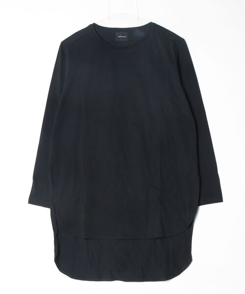 B'2nd(ビーセカンド)の「DROIT BELLO(ドロイトベロ)裾ラウンドロンT(Tシャツ/カットソー・レディース・ブラック・F)」の2枚目の写真
