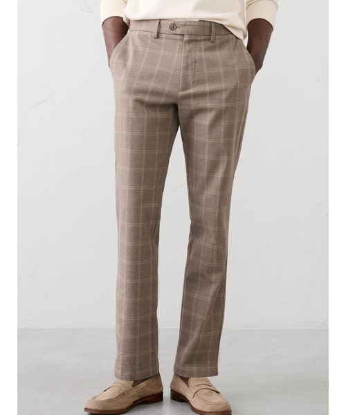 BANANA REPUBLIC FACTORY STORE(バナナリパブリック ファクトリーストア)の「BANANA REPUBLIC FACTORY STORE スリムフィット テーパード パンツ(その他パンツ・メンズ・グレー系その他/ベージュ/ブルー・31W 30L/28W 30L/30W 30L/34W 30L/29W 30L/32W 30L/33W 30L)」の2枚目の写真