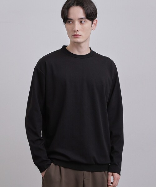 tk.TAKEO KIKUCHI（ティーケータケオキクチ）の「スマートカットソー（Tシャツ/カットソー・メンズ・ホワイト/ブラック・01/02/03）」の2枚目の写真