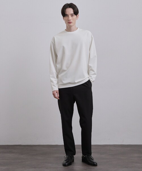 tk.TAKEO KIKUCHI（ティーケータケオキクチ）の「スマートカットソー（Tシャツ/カットソー・メンズ・ホワイト/ブラック・01/02/03）」の5枚目の写真