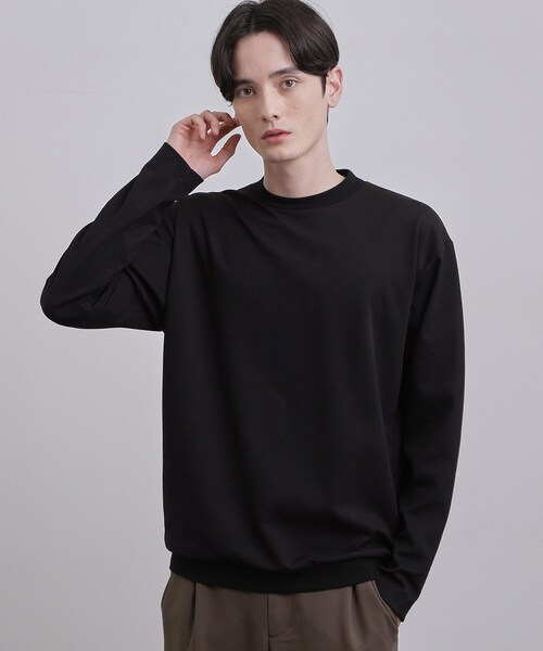 tk.TAKEO KIKUCHI（ティーケータケオキクチ）の「スマートカットソー（Tシャツ/カットソー・メンズ・ホワイト/ブラック・01/02/03）」の8枚目の写真