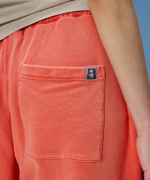 X-girl(エックスガール)の「DISTRESSED SWEATPANTS(スウェットパンツ・レディース・オレンジ/ブラック/オリーブ・S/M)」の17枚目の写真