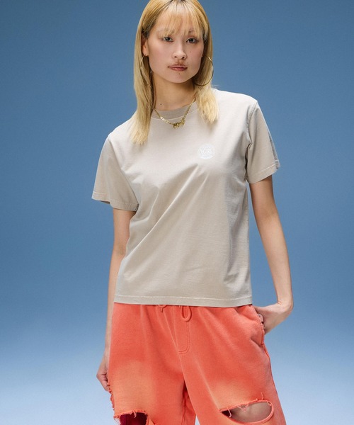 X-girl(エックスガール)の「DISTRESSED SWEATPANTS(スウェットパンツ・レディース・オレンジ/ブラック/オリーブ・S/M)」の18枚目の写真