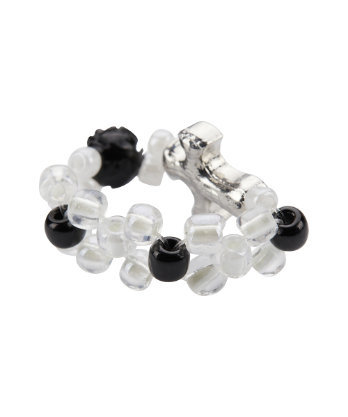 LUVISTRUE（ラヴイズトゥルー）の「EL CUBIC CROSS RING(BLACK)（リング・レディース・その他・FREE）」の4枚目の写真