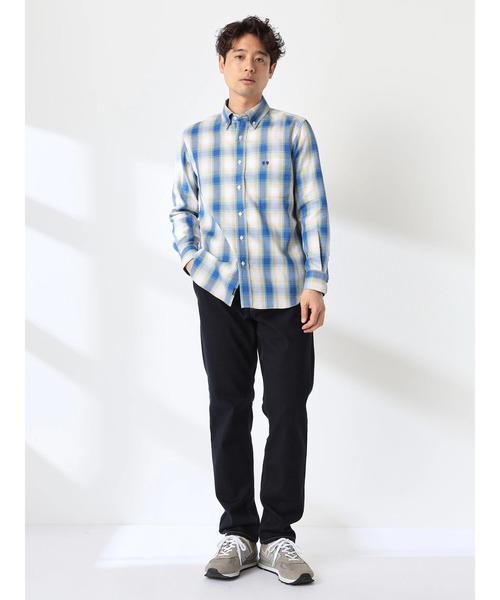 McGREGOR（マックレガー）の「グラデーションドビー（シャツ/ブラウス・メンズ・ネイビー/レッド・M/L）」の12枚目の写真