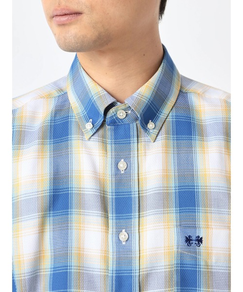 McGREGOR（マックレガー）の「グラデーションドビー（シャツ/ブラウス・メンズ・ネイビー/レッド・M/L）」の15枚目の写真