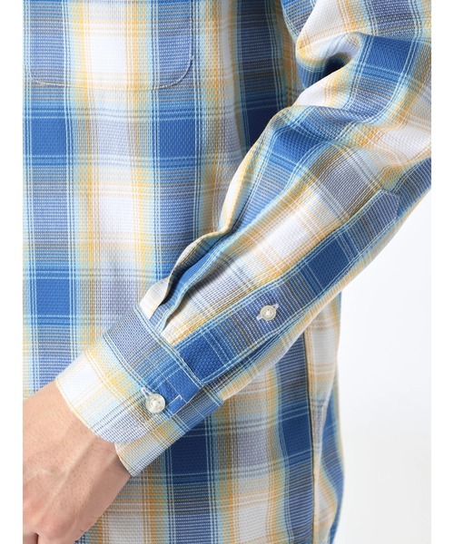 McGREGOR（マックレガー）の「グラデーションドビー（シャツ/ブラウス・メンズ・ネイビー/レッド・M/L）」の16枚目の写真