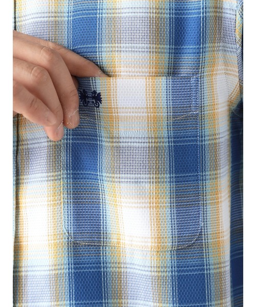 McGREGOR（マックレガー）の「グラデーションドビー（シャツ/ブラウス・メンズ・ネイビー/レッド・M/L）」の17枚目の写真