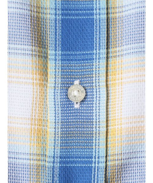 McGREGOR（マックレガー）の「グラデーションドビー（シャツ/ブラウス・メンズ・ネイビー/レッド・M/L）」の5枚目の写真