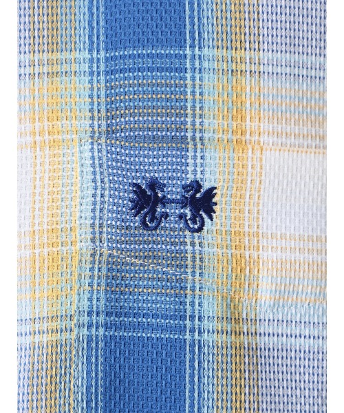 McGREGOR（マックレガー）の「グラデーションドビー（シャツ/ブラウス・メンズ・ネイビー/レッド・M/L）」の7枚目の写真