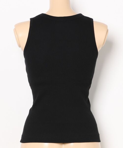 HANES(ヘインズ)の「【HANES/ヘインズ】【大人のアメリカンスリーブ】カップ付 タンクトップ 伸縮テレコ素材 安定のアンダーゴム仕様 丸胴(タンクトップ・レディース・ブラック/ホワイト/ブラウン・FREE)」の5枚目の写真