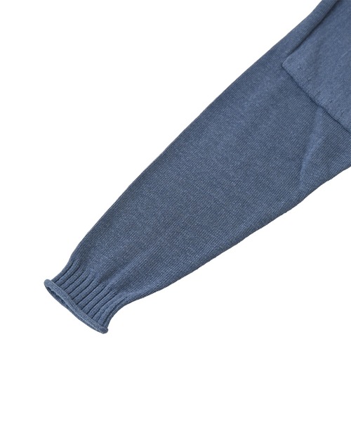 LA MARINE FRANCAISE（マリン フランセーズ）の「テープヤーンクルーネックプルオーバー（ニット/セーター・レディース・ブルー/オフホワイト/ライトグリーン・FREE）」の15枚目の写真