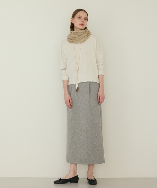 LA MARINE FRANCAISE（マリン フランセーズ）の「テープヤーンクルーネックプルオーバー（ニット/セーター・レディース・ブルー/オフホワイト/ライトグリーン・FREE）」の6枚目の写真