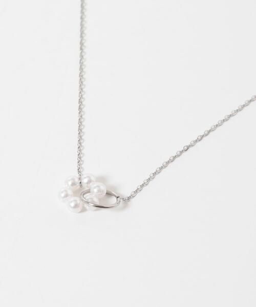 URBAN RESEARCH Sonny Label（アーバンリサーチサニーレーベル）の「ステンレスリングモチーフネックレス（ネックレス・レディース・ゴールド/シルバー・ONE）」の3枚目の写真